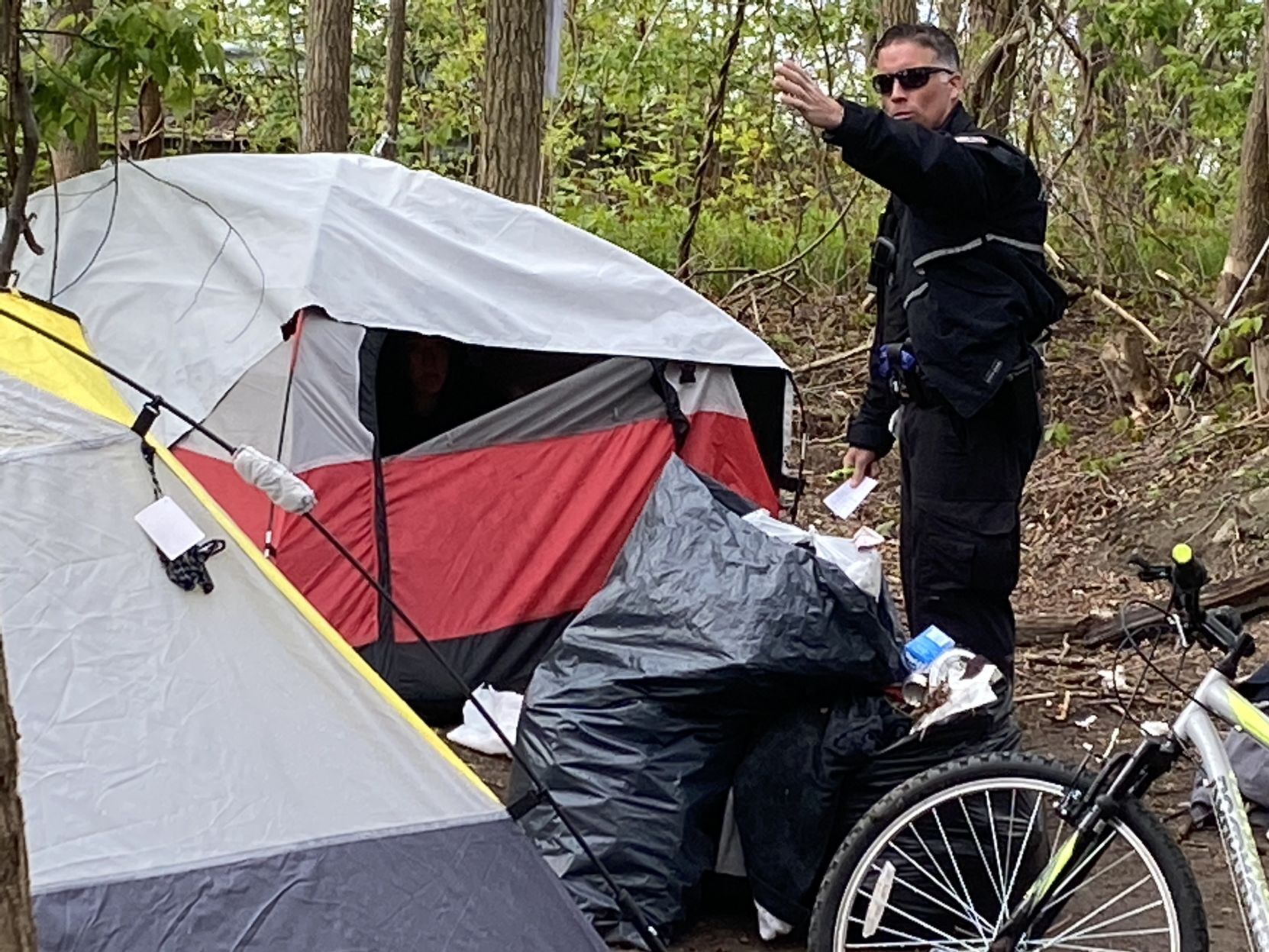 Officer and evict